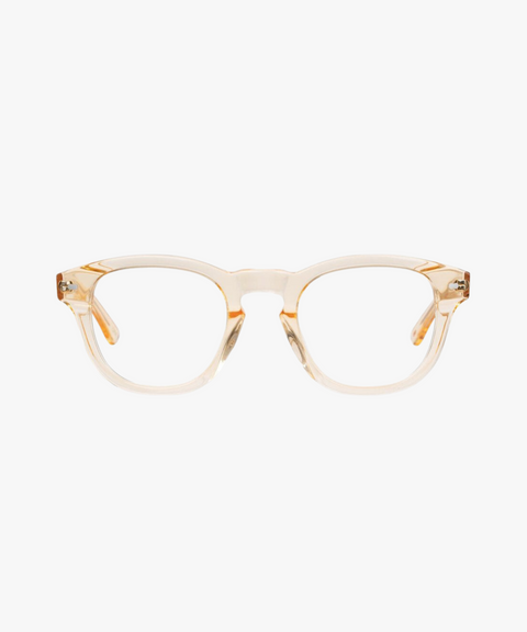 Clear frame blue light glasses